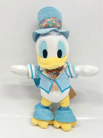 디즈니 스토어 플러시 키체인 DISNEYF LAGSHIP TOKYO 도날드(스카이블루)/1st Anniversary 1주년