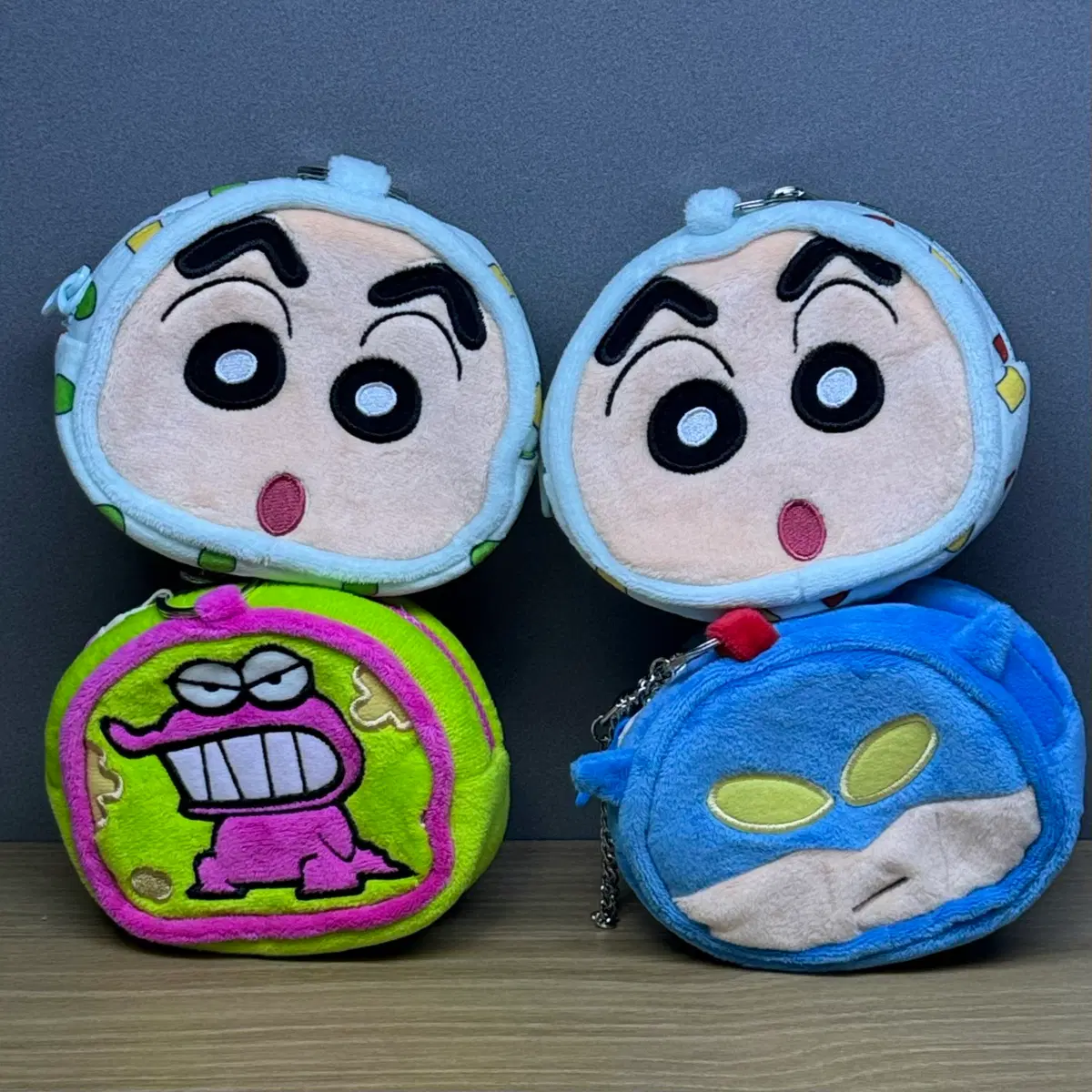 짱구 동전지갑 가방 파우치 4종