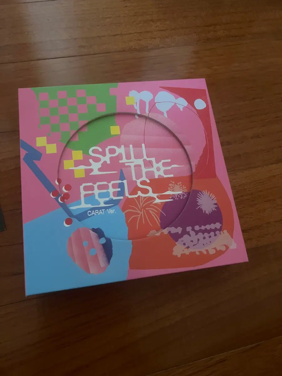 세븐틴 spill the feels carat.Ver