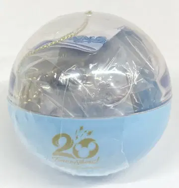 도쿄디즈니씨 캡슐 토이(키체인) TDS 20주년 Time to Shine! 초콜릿 크런치 통 20주년