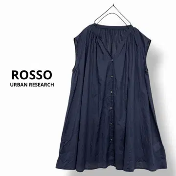 ROSSO 개더 블라우스 프렌치 슬리브 블라우스 튜닉
