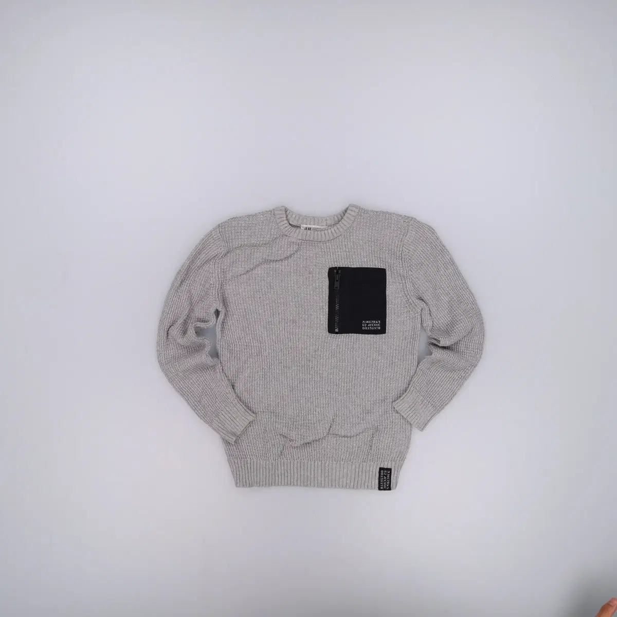 134/140 H&M 키즈 포켓 니트 0806H
