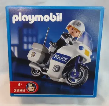 PLAYMOBIL 3986 (경찰관과 화이트 바이크)