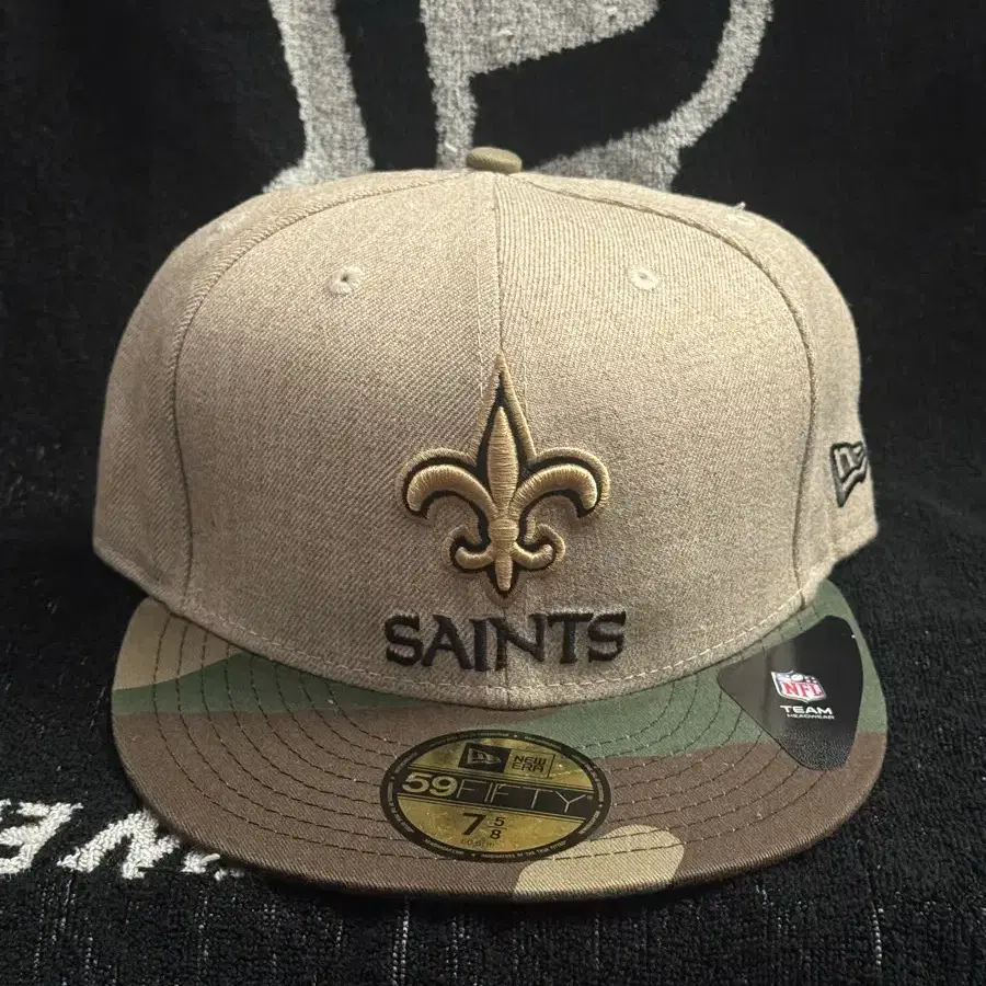 NFL 뉴올리언스 세인츠 59FIFTY 카모 챙 포인트
