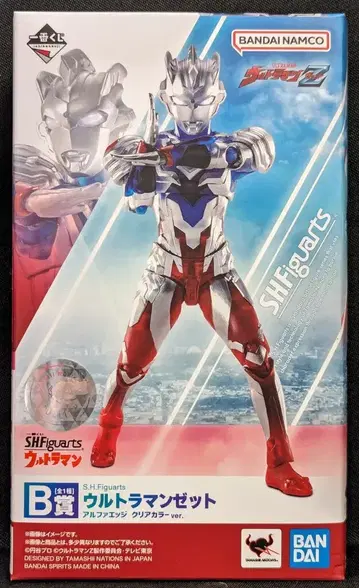 BANDAI SPIRITS 제일복권 S.H.Figuarts 울트라맨 B상 울트라맨 Z 알파 엣지 클리어 컬러 ver. S.H.Figuarts