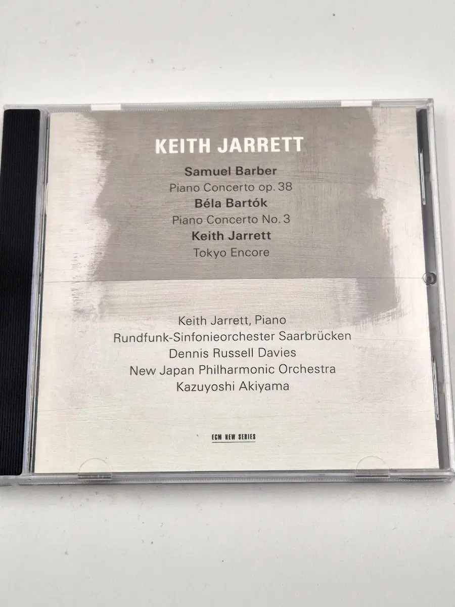 키스 자렛 바버 바르톡 피아노 협주곡 Keith Jarrett ECM 2445 CD