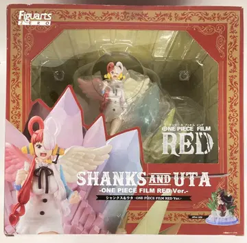 반다이 피규아트 ZERO [초격전] 샹크스&우타 -ONE PIECE FILM RED Ver.- PVC