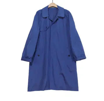버버리 BURBERRY 로얄블루 경량 트렌치 코트 M