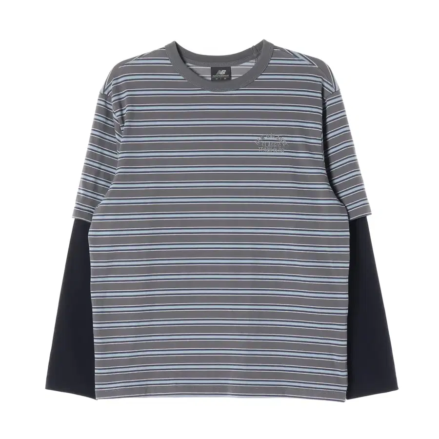 뉴발란스 25FW UNI 트랙 클럽 레이어드 긴팔 티셔츠