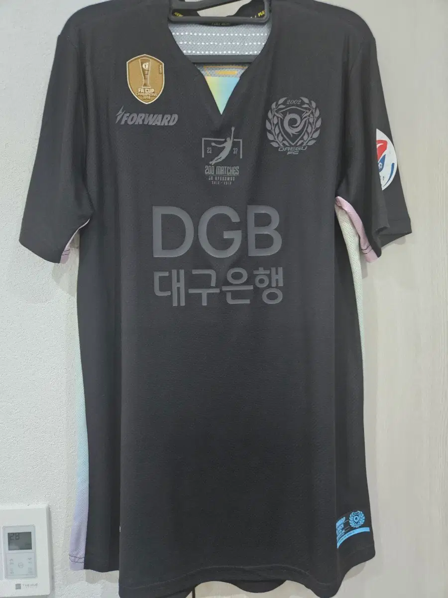 대구fc 울산hd 조현우 200 경기 기념 친필싸인 어센틱 유니폼