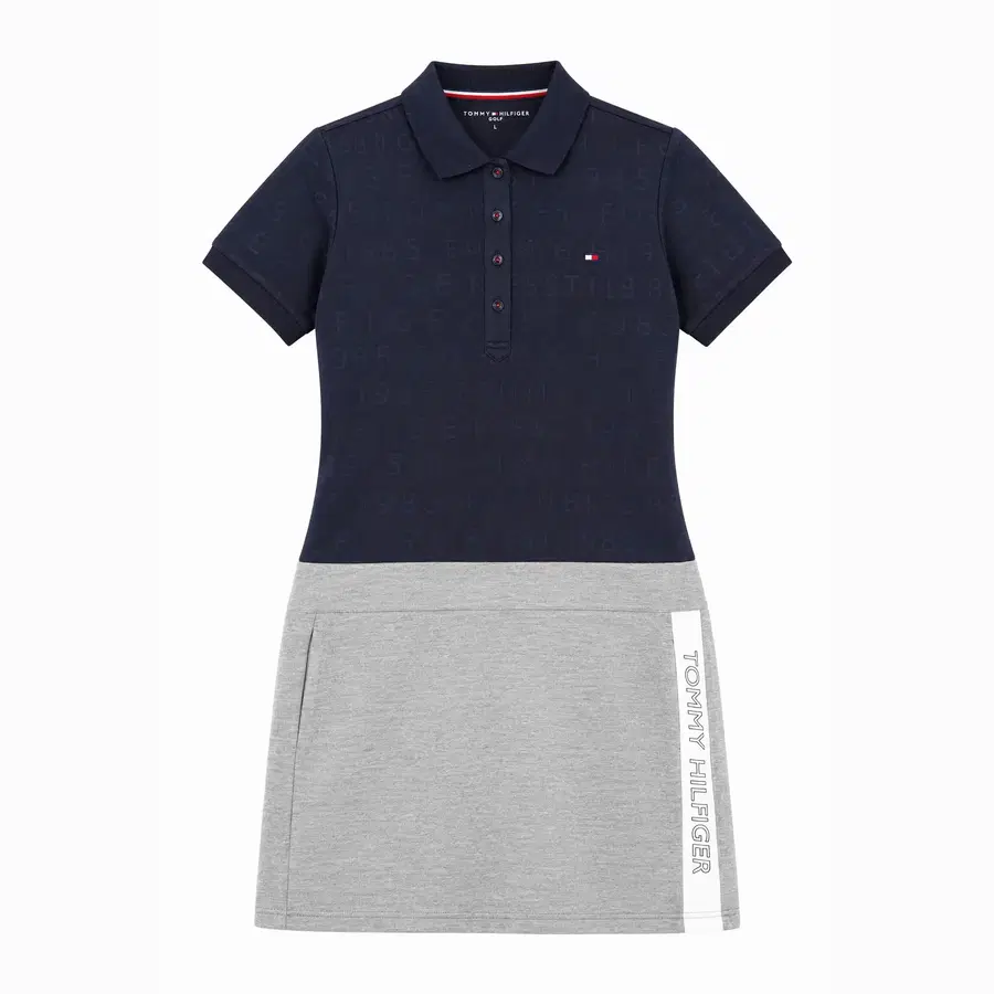 TOMMY HILFIGER 타미힐피거 폴리100% 원피스 - Women (7143)