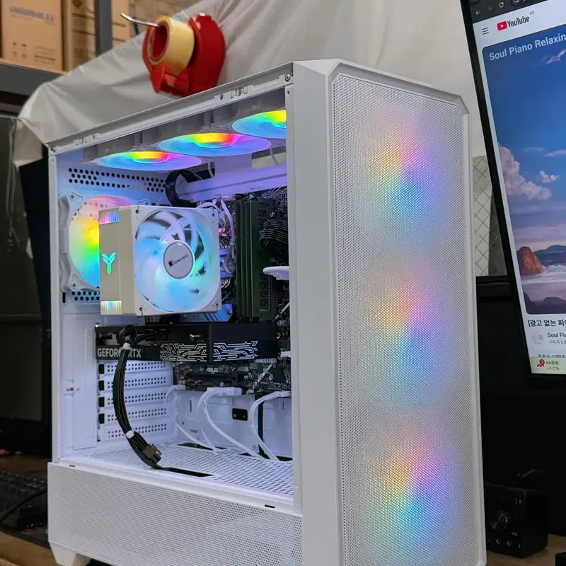특가본체! RTX5060Ti 8G 인기구성! 고사양 게이밍컴퓨터 데스크탑