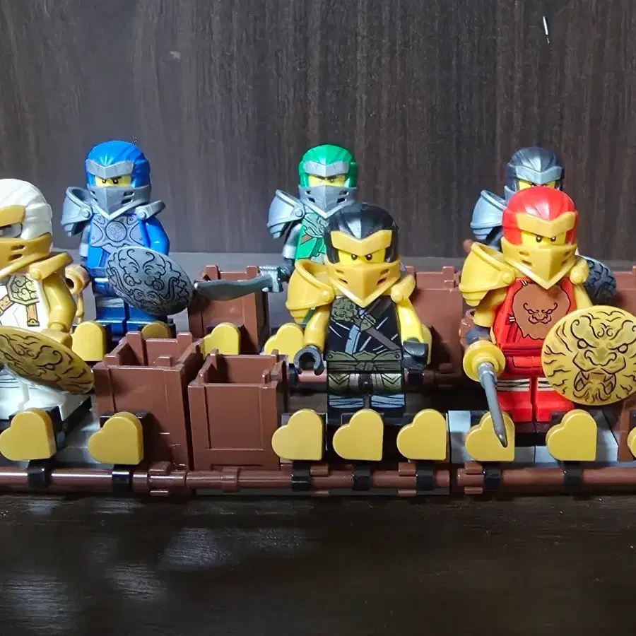 Lego Ninjago Season 2 Kozu General and other figure torso set