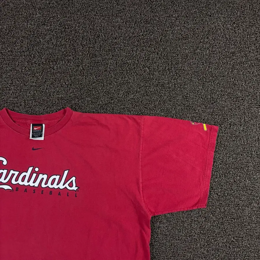 나이키 MLB 세인트루인스 카디널스 로고 반팔티