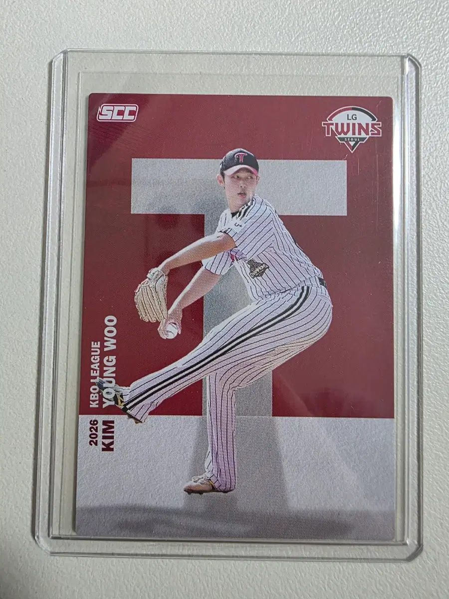 2026 kbo scc 김영우 알파벳 카드 판매 엘지트윈스