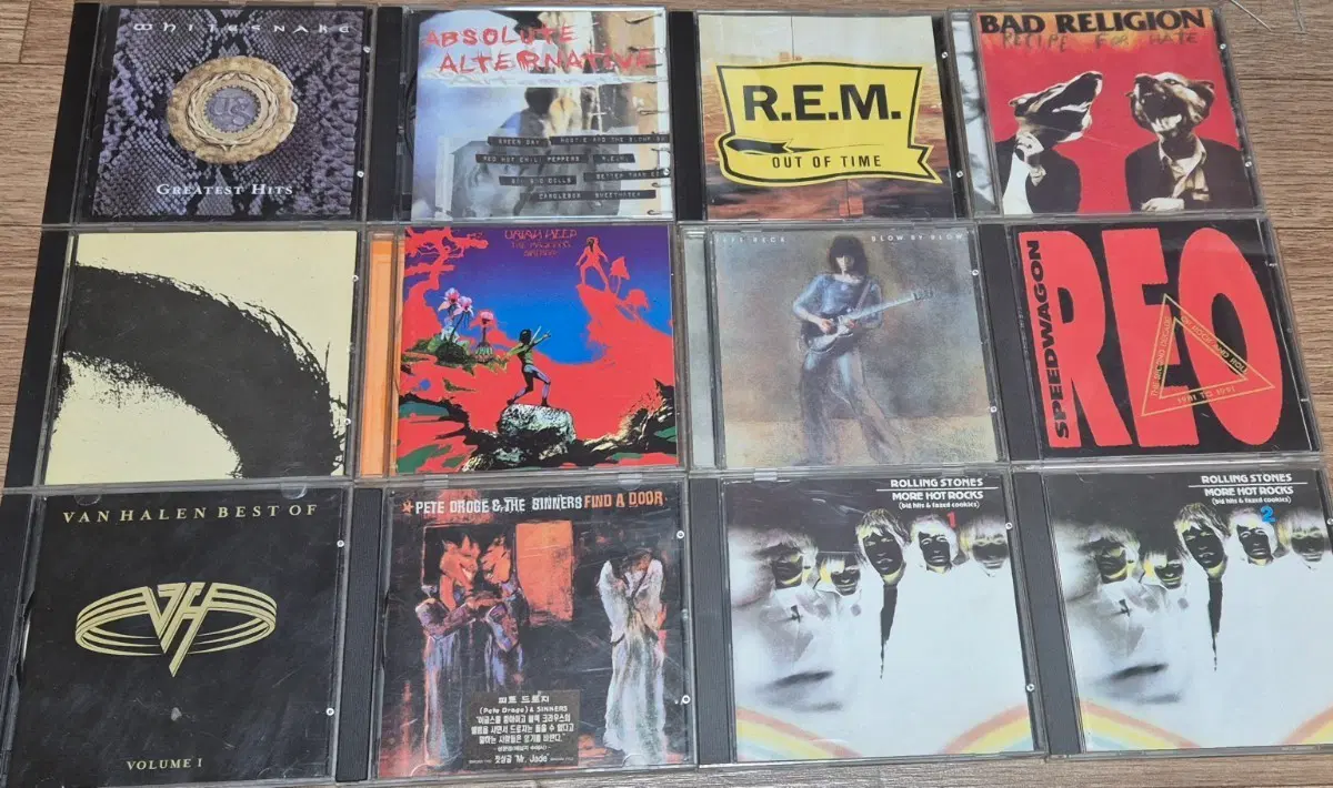 ROCK CD 12종 일괄 판매
