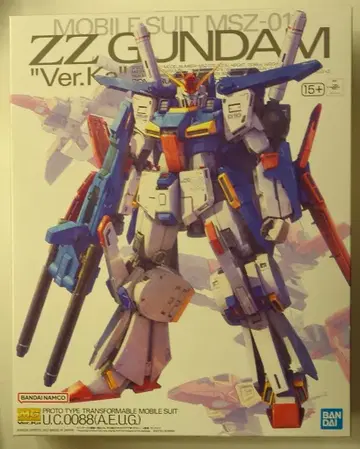 BANDAI SPIRITS MG 기동전사 건담 ZZ MSZ-010 더블 제타 건담 Ver.Ka/15+ 표기