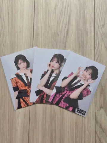 FRUITS ZIPPER 브로마이드 3장 세트