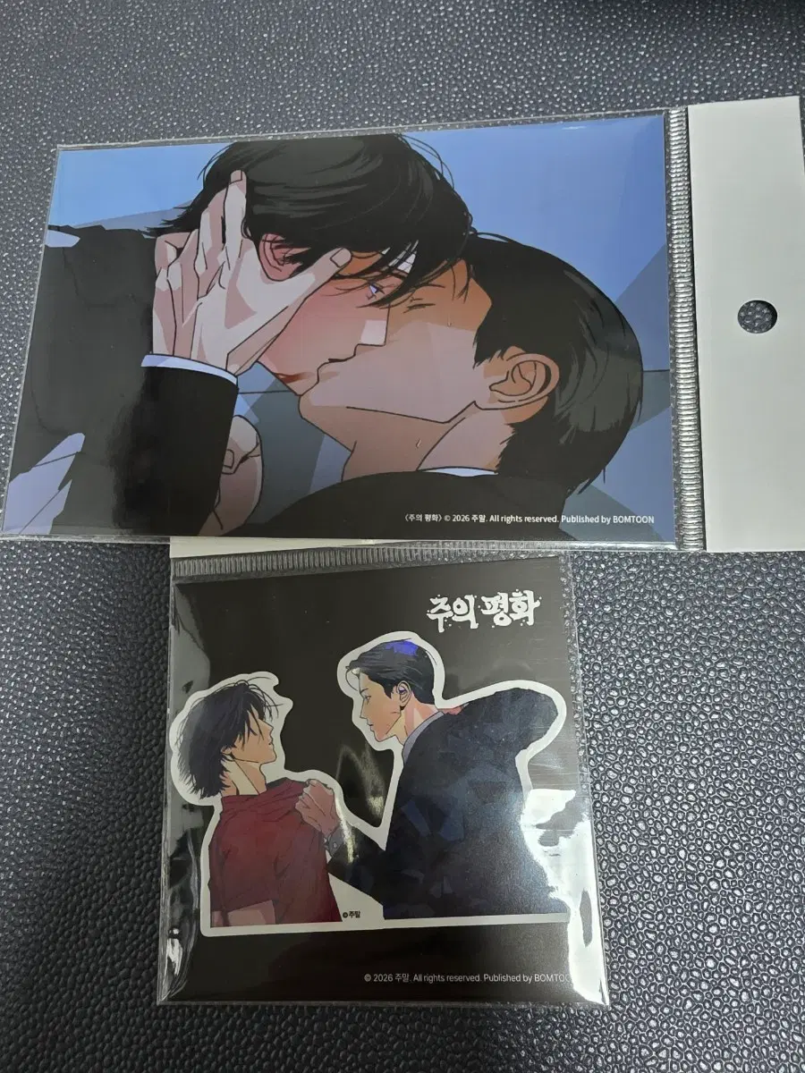 레봄 살롱드르봉 주의평화 주평 인화사진 조각 스티커 일괄
