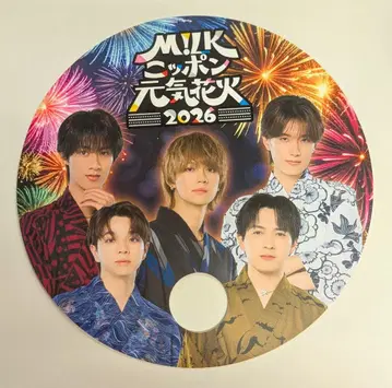 M!LK M!LK 니폰 겐키 불꽃놀이 2026 집합 미니 엔니치 부채