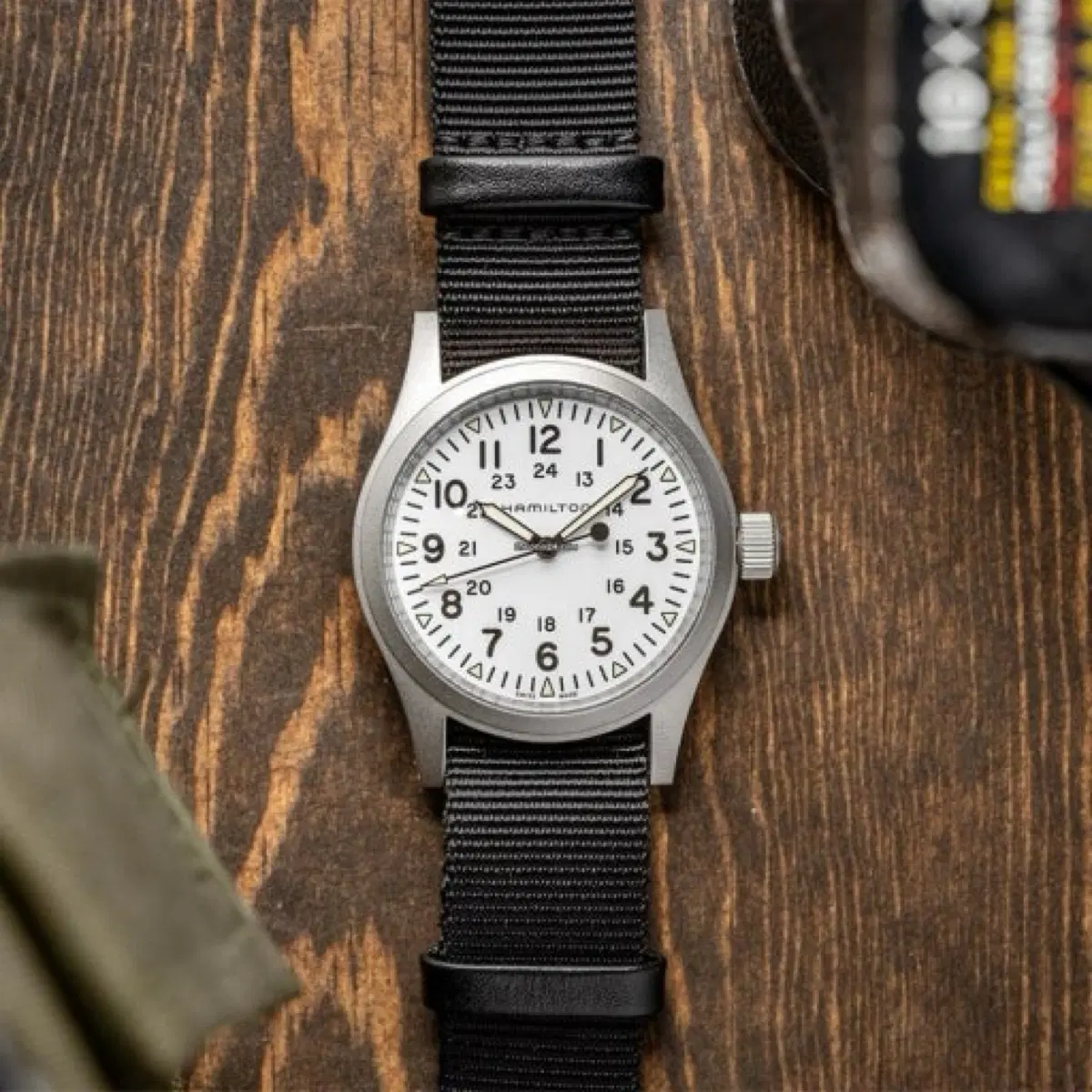 해밀턴 카키필드 메카니컬 38mm
