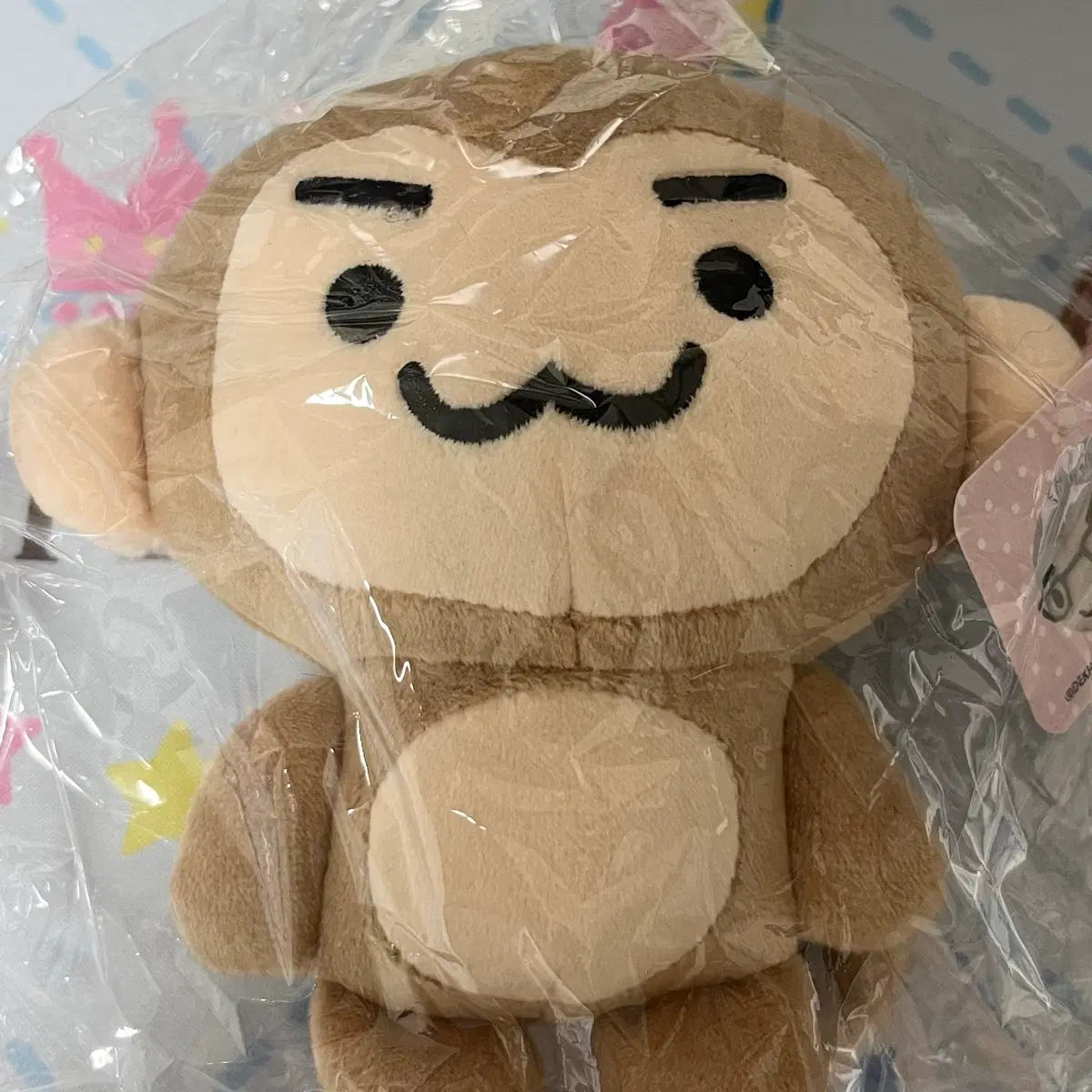 데코보코 연한 원숭이 마스코트 인형