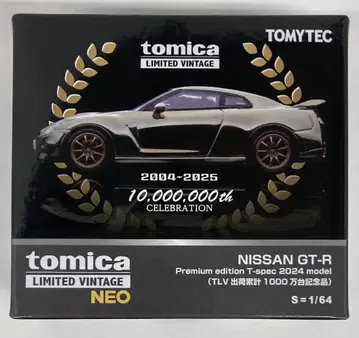 TOMYTEC TOMICA LIMITED VINTAGE NEO 닛산 GT-R 프리미엄 에디션 T-spec 2024 모델 TLV 출하 누계 100