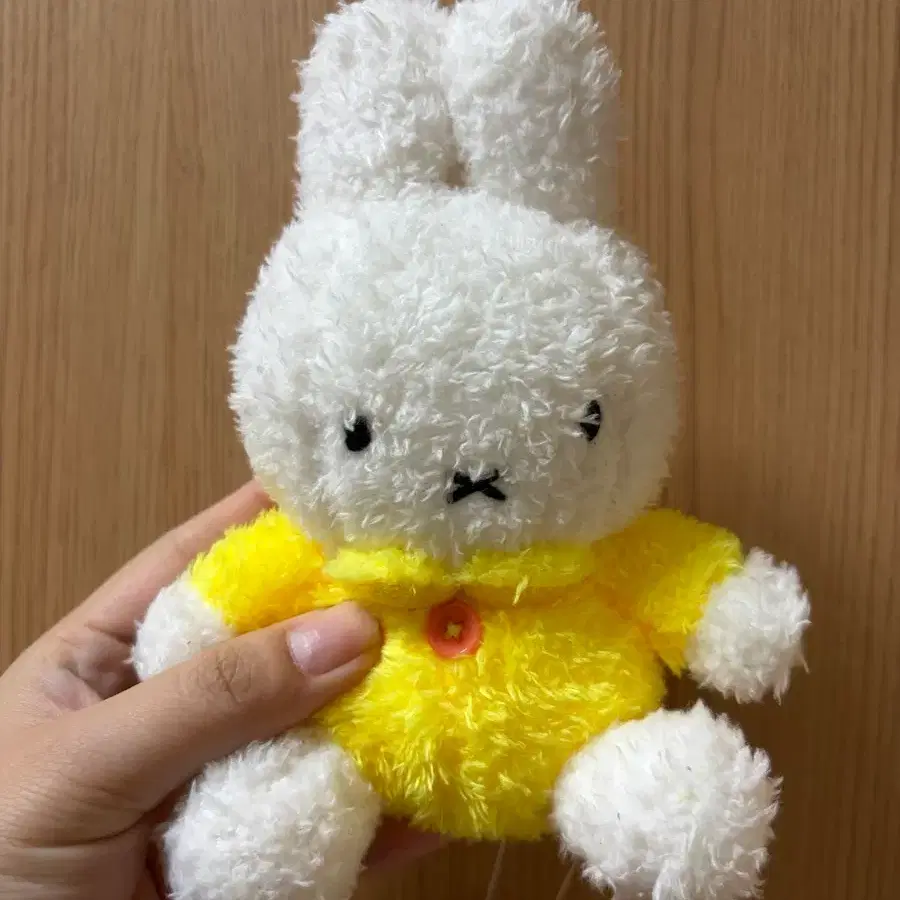 미피 뽀글이 키링 인형