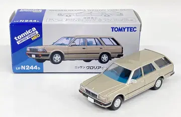 TOMYTEC TOMICA LIMITED VINTAGE NEO 닛산 글로리아 왜건 V20E GL (옐로우 실버) 1991년식 TLVN244b