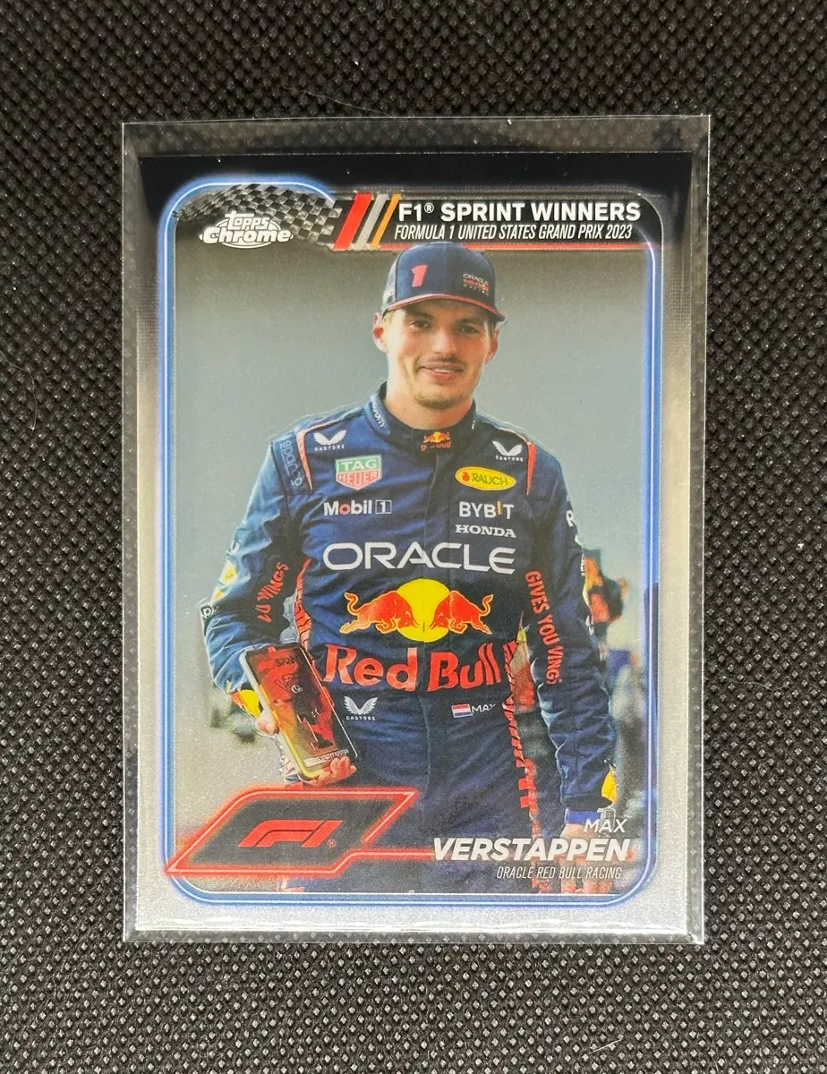 2024 F1 탑스 크롬 막스 베르스타펜 카드