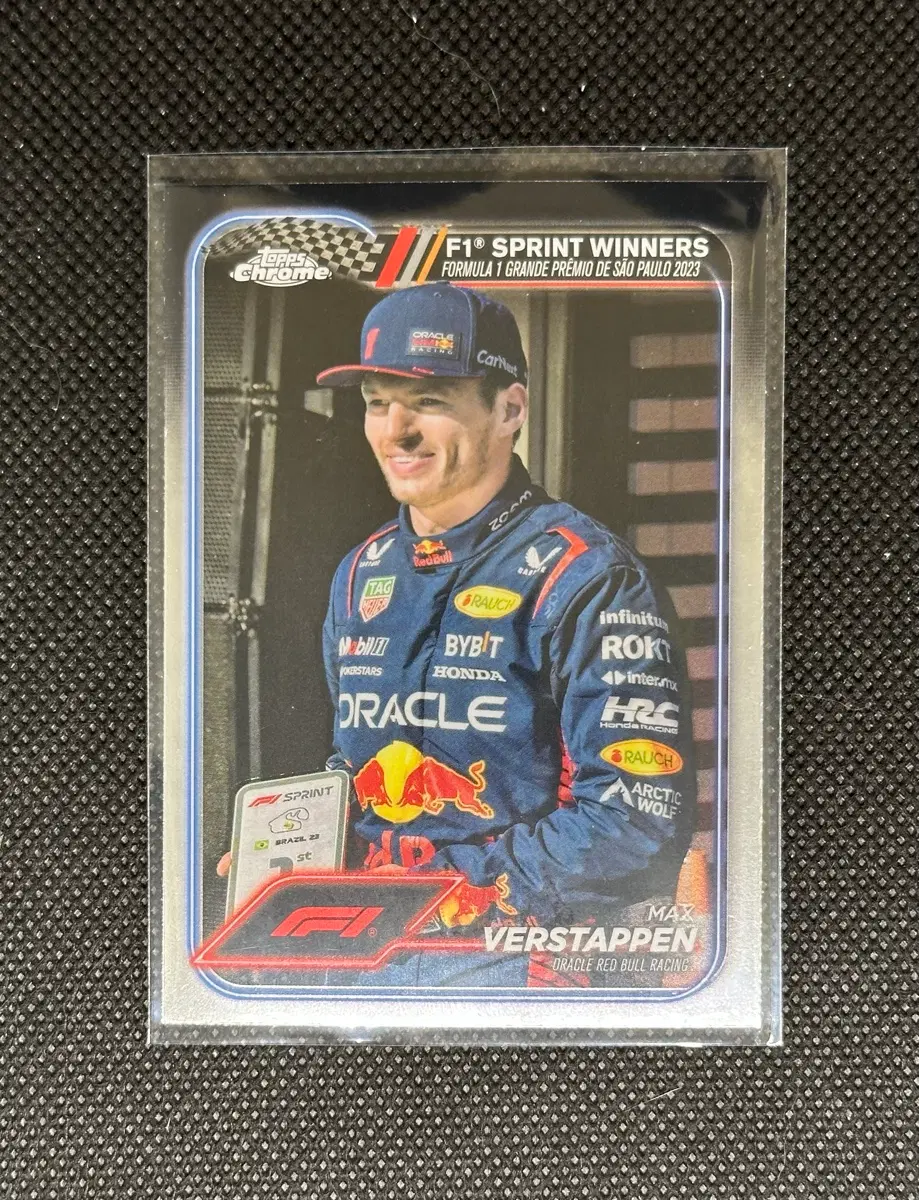 2024 F1 탑스 크롬 막스 베르스타펜 카드
