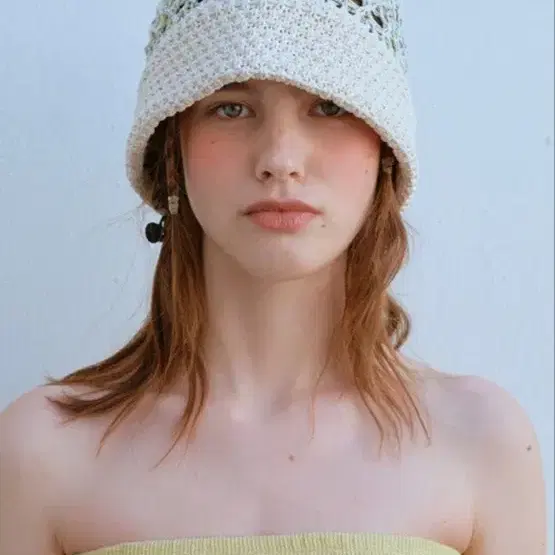[펀프롬펀] OCEAN KNIT BUCKET HAT - blue