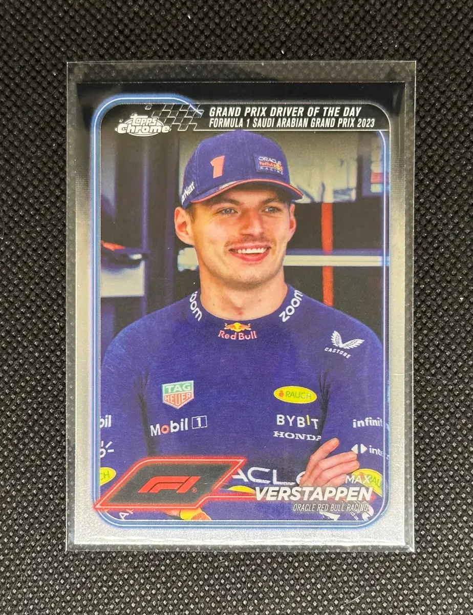 2024 F1 탑스 크롬 막스 베르스타펜 카드