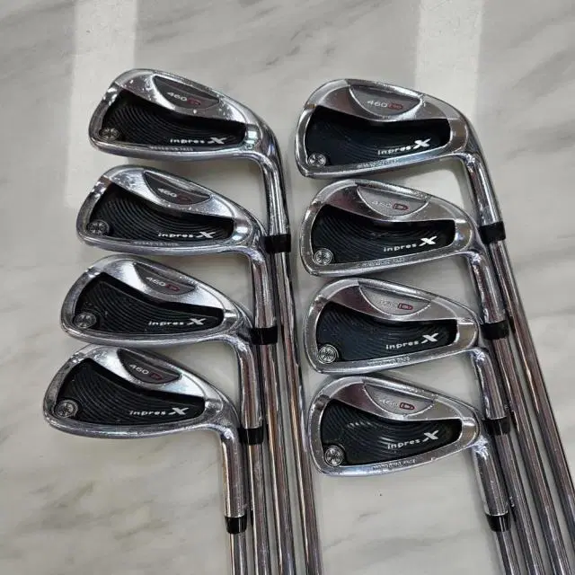 야마하 정품 460D 경량스틸950GH R 중고8아이언.5-PW,A...