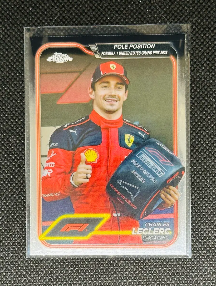2024 F1 탑스 크롬 샤를 르클레르 카드