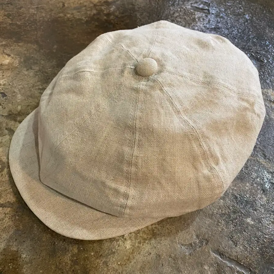 Old joe 올드조 리넨 뉴스보이캡