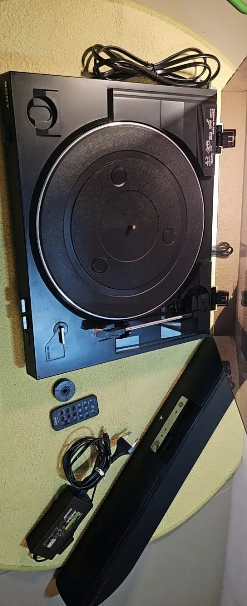 소니 턴테이블 PS-LX250H 스피커 시스템