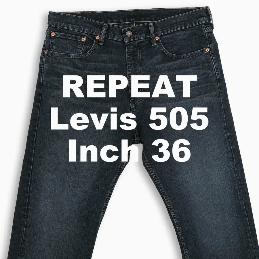 빈티지 리바이스 505 진청 36 인치 LV5053652