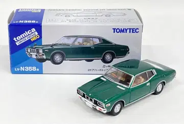 TOMYTEC TOMICA LIMITED VINTAGE NEO 닛산 세드릭 2도어 HT 2800 SGL (그린) 75년식 TLVN358a