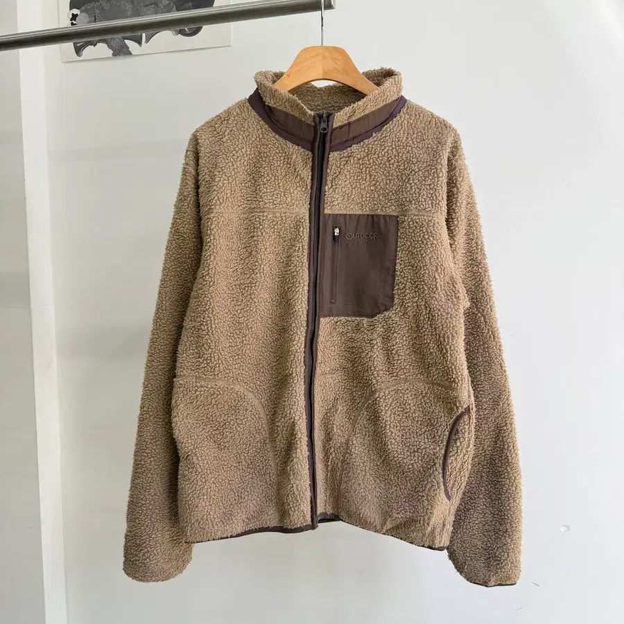 OUTDOOR 플리스 자켓