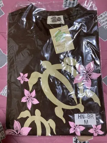 Maunaloa 플라멩코 댄스 T셔츠 브라운 M 사이즈
