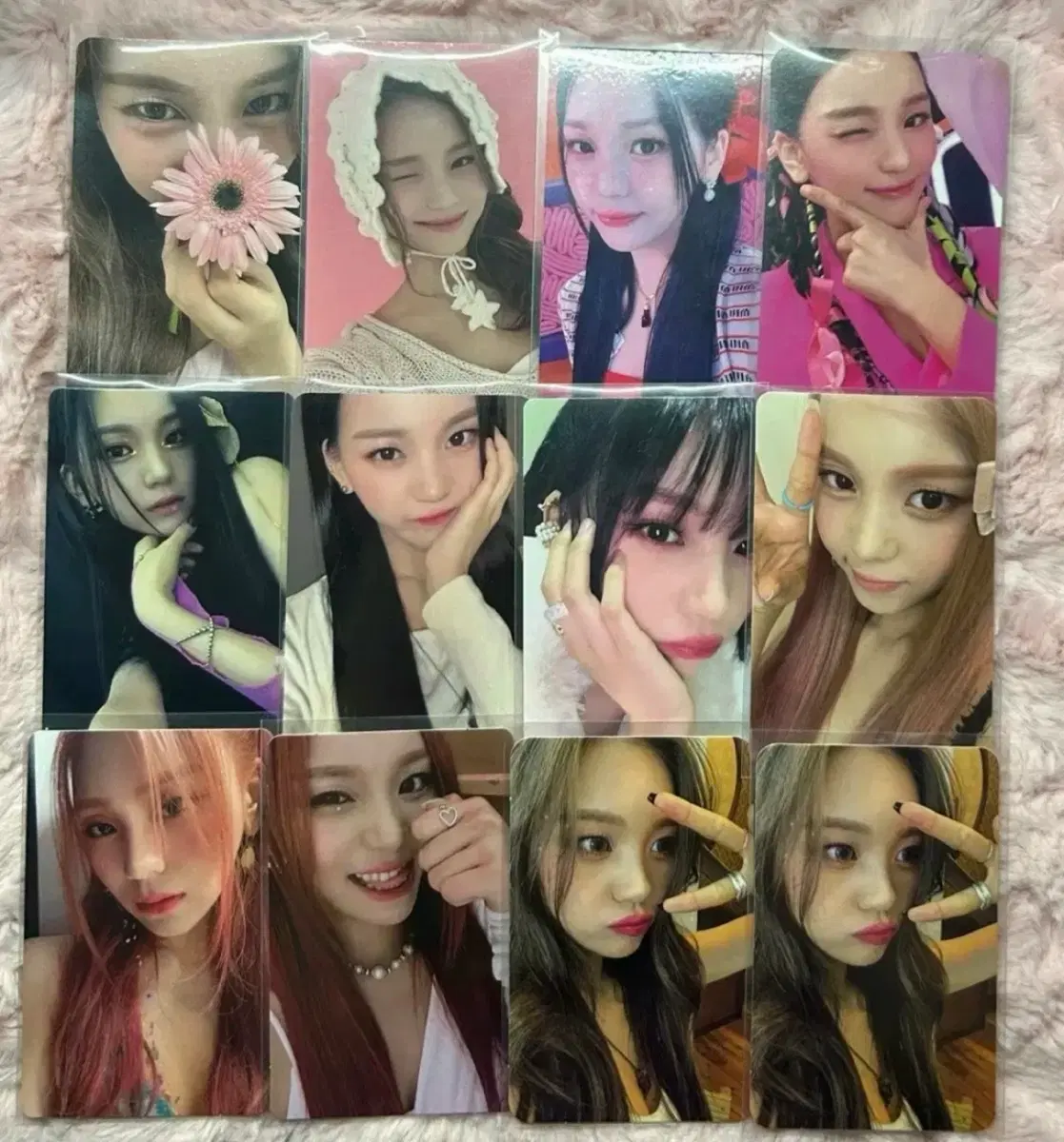 비비지 엄지 포카 12장 일괄 판매