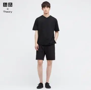 [ 새상품 ] 유니클로 띠어리 릴랙스핏 V넥 T셔츠 S