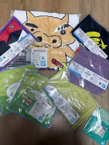 짱구는 못말려 제일복권 타월 세트 외 8점