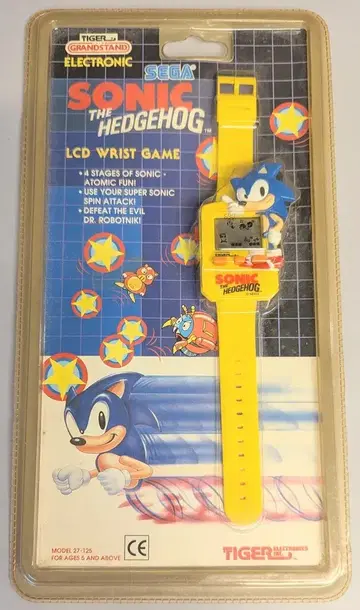 TIGER ELECTRONICS / SEGA ELECTRONIC LCD WRIST GAME