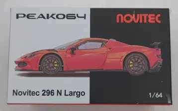 PEAKO 1/64 PEAKO64 Novitec 296 N-Largo 레드 Suzhou GT Show
