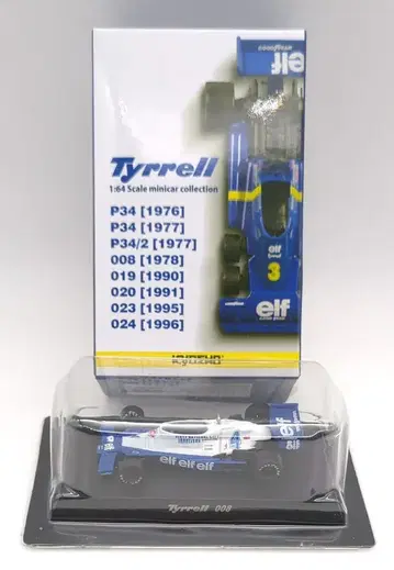 교쇼 1/64 티렐 미니카 컬렉션 008(1978) NO.4 P.DEPAILLER