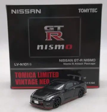토미텍 TOMICA LIMITED VINTAGE NEO NISSAN GT-R NISMO N Attack Package(블랙) LV-N101c