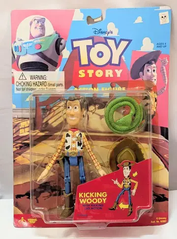THINKWAY TOYS 토이 스토리 액션 피규어 킥킹 우디 킥킹 레그 액션
