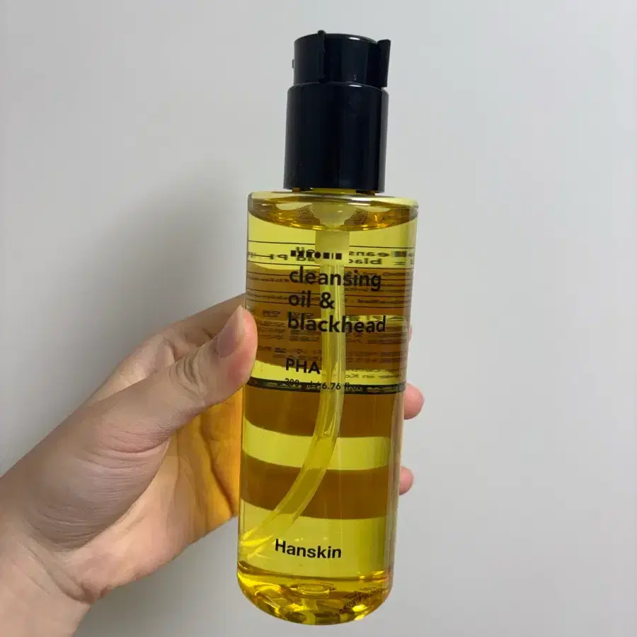 한스킨 클렌징 오일 앤 블랙헤드 PHA 200ml 미사용 새상품